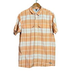 The north face short sleeve light weight button down shirt.